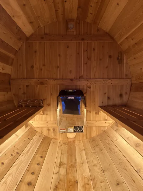 Sauna With An Electric Heater 1125x1500